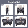 Pamo Babe Portable Playpen Foldable Playard for Baby and Toddler Mattress, Changing Table for Newborn Portable Playard