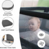 Kinderkraft Sofi Portable Travel Crib for Baby, Convertible Sleeping Cot 4 in 1 with Easy to Pack Playpen, Comfortable Bassinet Mattress and an Additional Cradle Function