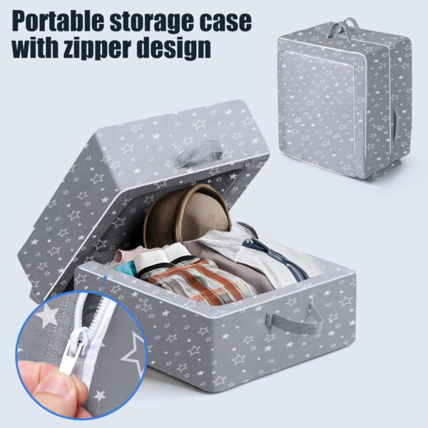 688bc7e40b785a51bcdf6178860169acc273f8c413bc14ff24398.jpg REAWUL Foldable Toddler Travel Bed, Portable Folding Floor Bed with Washable Cover,Soft and Safe Foam Crib,Grey