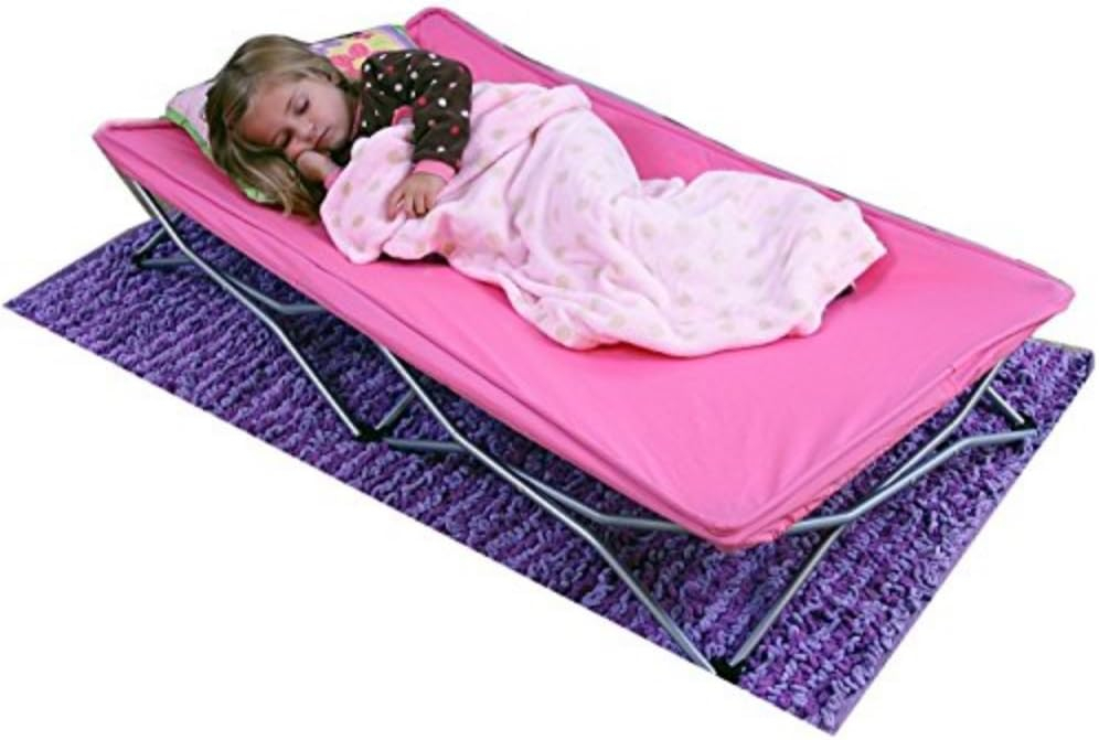 Regalo My Cot® Portable Toddler Bed, Pink