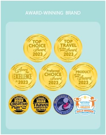 Regalo My Cot® Portable Toddler Bed, Pink