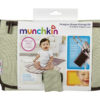 Munchkin® Go Change™ Portable Diaper Changing Kit with Changing Pad and Wipes Case, Grey