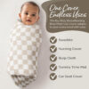 688c2037ad28f142ddede84eb1548e98ae27593b506bc5dc675fc.jpg Itzy Ritzy Breastfeeding Boss Multi-Use Cover – A Nursing Cover, Swaddle, Car Seat Cover, Tummy Time Mat & Burp Cloth All in One – Made of Soft Muslin Fabric & Measures 47” x 47” (Checkerboard)
