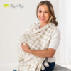 688c203ab781ebd59315bd686f07bb5aa7f9189e406751a28f84b.jpg Itzy Ritzy Breastfeeding Boss Multi-Use Cover – A Nursing Cover, Swaddle, Car Seat Cover, Tummy Time Mat & Burp Cloth All in One – Made of Soft Muslin Fabric & Measures 47” x 47” (Checkerboard)