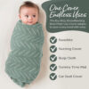688c2051d3e91cff54965774423ad627b7285ea01ca461398c053.jpg Itzy Ritzy Breastfeeding Boss Multi-Use Cover – A Nursing Cover, Swaddle, Car Seat Cover, Tummy Time Mat & Burp Cloth All in One – Made of Soft Muslin Fabric & Measures 47” x 47” (Checkerboard)