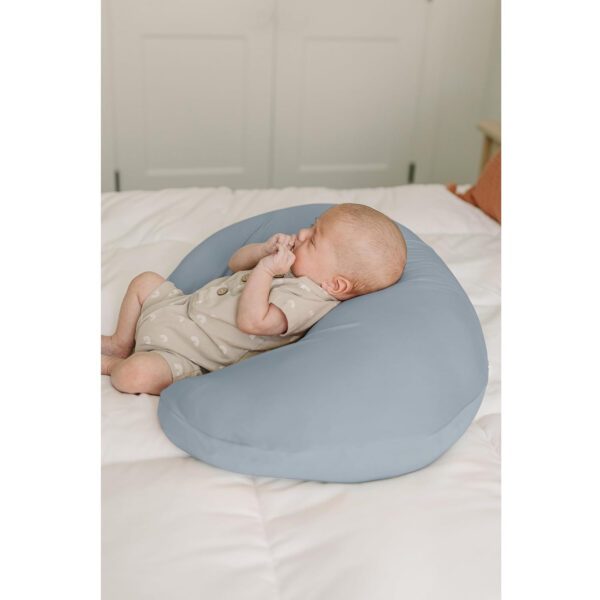 Konssy 2 Pack Nursing Pillow Covers, Stretchy and Soft Nursing Cover for Breastfeeding, Pillow Slipcover for Baby Girls Boys Newborn (Pink Spring, Pink)