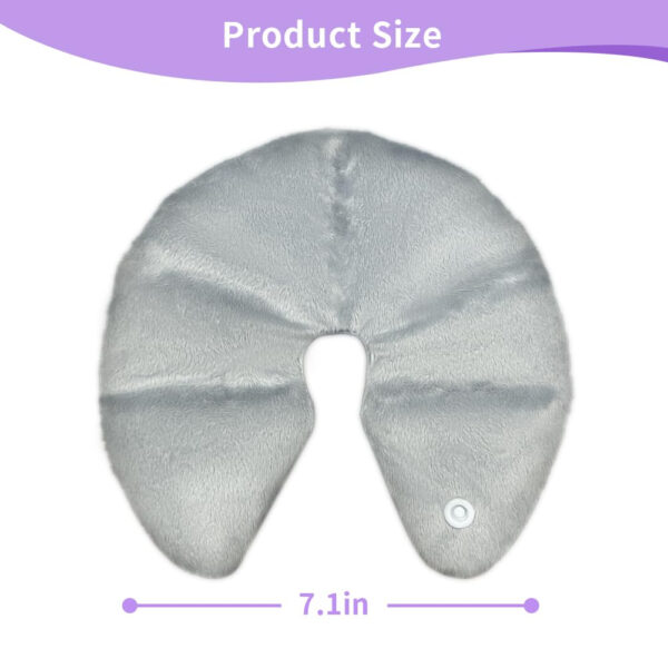 Hot Cold Gel Bead Breast Therapy Pack,Breast Ice Packs for Breastfeeding,Relief for Breastfeeding,Nursing Pain, Mastitis,Engorgement,Plugged Ducts, Boost Milk Let-Down & Production (42 Purple)