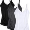 Womens Maternity Nursing Tank Cami for Breastfeeding with Adjustable Straps