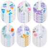 36 Packs G Tube Button Covers Feeding Tube Supplies G Tube Accessories Nursing Pads Reusable G Tube Button Pad Abdominal Dialysis Feeding Tube Supplies for Kid Breastfeeding Stay Dry (Pattern)