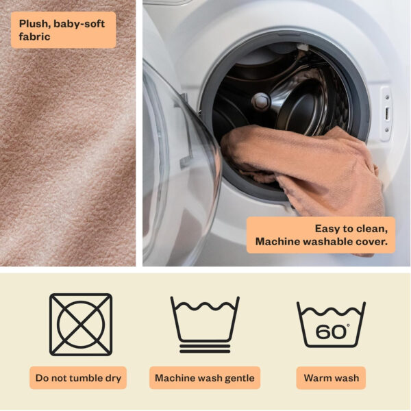 My Brest Friend Nursing Pillow - Deluxe - Enhanced Comfort w/ Slipcover - Ergonomic Breastfeeding Pillow For Ultimate Support For Mom & Baby - Adjustable Pillow W/ Handy Side Pocket, Soft Rose