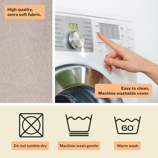 My Brest Friend Nursing Pillow - Deluxe - Enhanced Comfort w/ Slipcover - Ergonomic Breastfeeding Pillow For Ultimate Support For Mom & Baby - Adjustable Pillow W/ Handy Side Pocket, Soft Rose