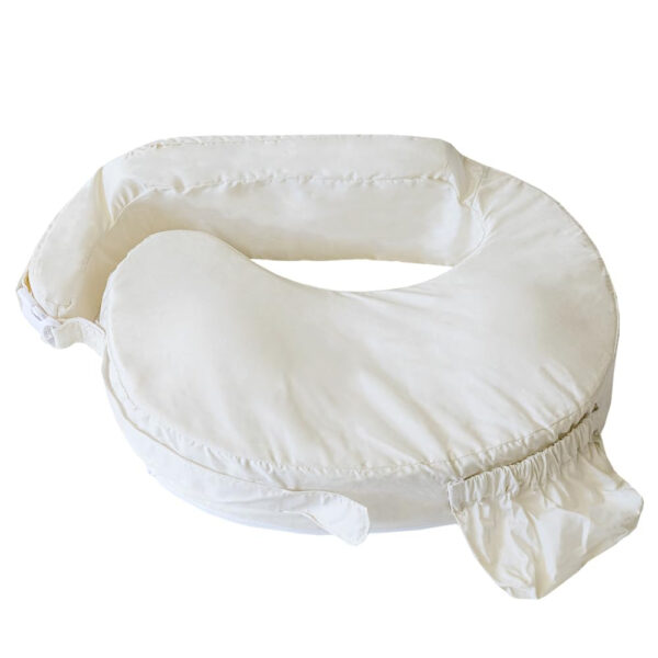 My Brest Friend Nursing Pillow - Deluxe - Enhanced Comfort w/ Slipcover - Ergonomic Breastfeeding Pillow For Ultimate Support For Mom & Baby - Adjustable Pillow W/ Handy Side Pocket, Soft Rose