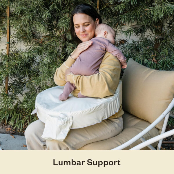 My Brest Friend Nursing Pillow - Deluxe - Enhanced Comfort w/ Slipcover - Ergonomic Breastfeeding Pillow For Ultimate Support For Mom & Baby - Adjustable Pillow W/ Handy Side Pocket, Soft Rose