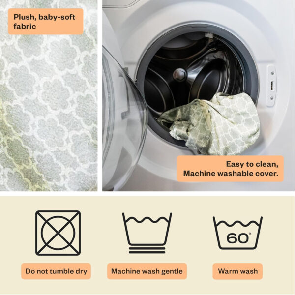 My Brest Friend Nursing Pillow - Deluxe - Enhanced Comfort w/ Slipcover - Ergonomic Breastfeeding Pillow For Ultimate Support For Mom & Baby - Adjustable Pillow W/ Handy Side Pocket, Soft Rose