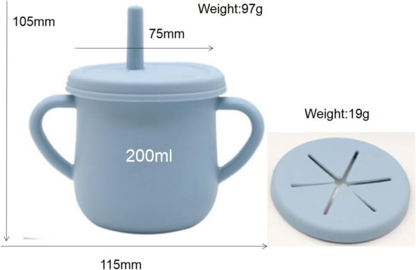 Silicone Baby Feeding Set, Toddler Feeding Set With Divided Suction Plate Bowl Spoons Forks Sippy Cup Adjustable Bib Non Slip Mat, Baby Eating Utensils, Bear Shape, 7-Piece, (Pink)