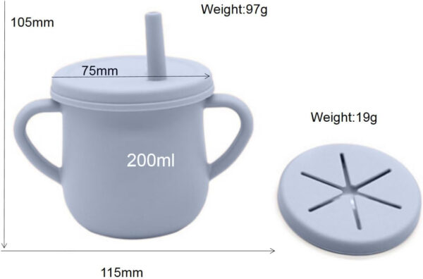 Silicone Baby Feeding Set, Toddler Feeding Set With Divided Suction Plate Bowl Spoons Forks Sippy Cup Adjustable Bib Non Slip Mat, Baby Eating Utensils, Bear Shape, 7-Piece, (Pink)