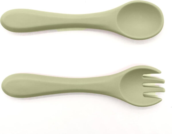 Silicone Baby Feeding Set, Toddler Feeding Set With Divided Suction Plate Bowl Spoons Forks Sippy Cup Adjustable Bib Non Slip Mat, Baby Eating Utensils, Bear Shape, 7-Piece, (Pink)