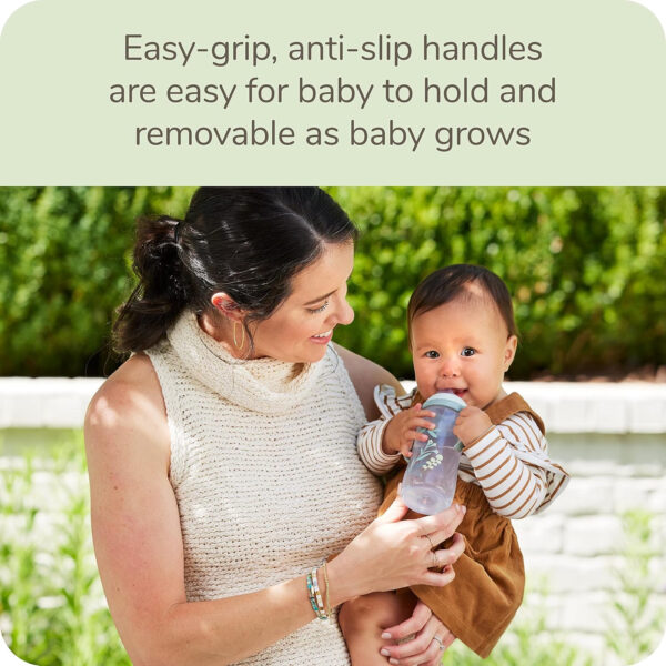 NUK Large Learner Tritan Cup, 10 oz, 8+ Months – BPA Free, Spill Proof Sippy Cup