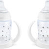NUK Learner Cup, 6+ Months, Timeless Collection, Amazon Exclusive, 5 Oz, Pack of 2 – BPA Free, Spill Proof Sippy Cup