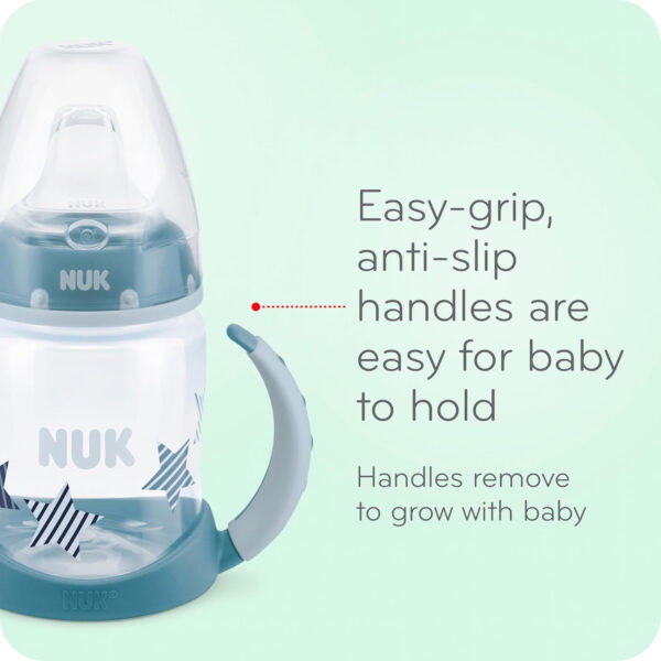 NUK Learner Cup, 6+ Months, Timeless Collection, Amazon Exclusive, 5 Oz, Pack of 2 – BPA Free, Spill Proof Sippy Cup