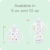 NUK Learner Cup, 6+ Months, Timeless Collection, Amazon Exclusive, 5 Oz, Pack of 2 – BPA Free, Spill Proof Sippy Cup