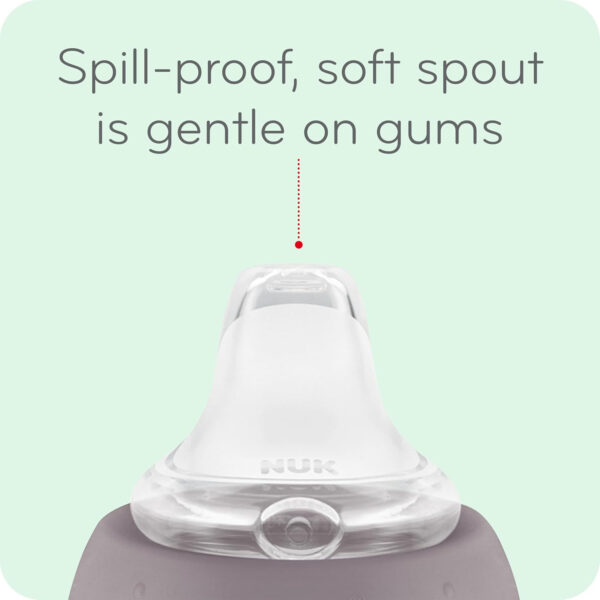 NUK Learner Cup, 6+ Months, Timeless Collection, Amazon Exclusive, 5 Oz, Pack of 2 – BPA Free, Spill Proof Sippy Cup