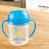 Dr. Brown's Milestones Soft Spout Sippy Cup with Handles, Blue Star, BPA-Free, 6 oz/180 mL, 6m+