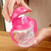 Dr. Brown's Milestones Soft Spout Sippy Cup with Handles, Blue Star, BPA-Free, 6 oz/180 mL, 6m+