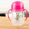 Dr. Brown's Milestones Soft Spout Sippy Cup with Handles, Blue Star, BPA-Free, 6 oz/180 mL, 6m+