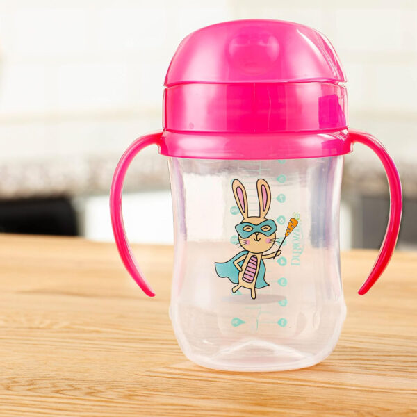 Dr. Brown's Milestones Soft Spout Sippy Cup with Handles, Blue Star, BPA-Free, 6 oz/180 mL, 6m+