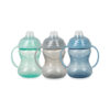 688c312841a1ae068341b9e66a6899bdbd4c9bf811df3de337a0b.jpg Nuby Clik-It Soft Spout No-Spill Training Sippy Cup with Handles - (3-Pack) 10 Oz - 4+ Months - Neutral