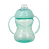 688c312b570a33ef6be1462db326c6ccc7705d8e5edada1587bfe.jpg Nuby Clik-It Soft Spout No-Spill Training Sippy Cup with Handles - (3-Pack) 10 Oz - 4+ Months - Neutral