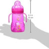 MAM Trainer Sippy Cup for Toddlers 1-3, 8 oz. Transition Drinking Cup with Extra-Soft Spout, Spill-Free Nipple, and Non-Slip Handles, for Girls 4+ Months, 1 Count
