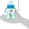 MAM Trainer Sippy Cup for Toddlers 1-3, 8 oz. Transition Drinking Cup with Extra-Soft Spout, Spill-Free Nipple, and Non-Slip Handles, for Girls 4+ Months, 1 Count