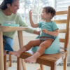 Ingenuity: ity by Ingenuity My Spot Easy-Clean Baby Booster Feeding Chair, 3-Point Harness, Washable Removable Straps - Teal