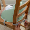 Ingenuity: ity by Ingenuity My Spot Easy-Clean Baby Booster Feeding Chair, 3-Point Harness, Washable Removable Straps - Teal