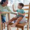 Ingenuity: ity by Ingenuity My Spot Easy-Clean Baby Booster Feeding Chair, 3-Point Harness, Washable Removable Straps - Teal