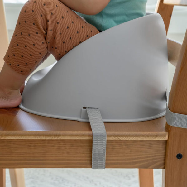 Ingenuity: ity by Ingenuity My Spot Easy-Clean Baby Booster Feeding Chair, 3-Point Harness, Washable Removable Straps - Teal