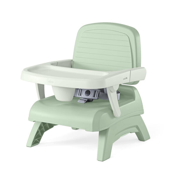 Chicco Bento™ 3-in-1 Portable Booster Seat for Table, Feeding Seat and Toddler Chair for Babies and Toddlers, for Children up to 50 lbs., Lightweight, Compact Fold | Sage/Green