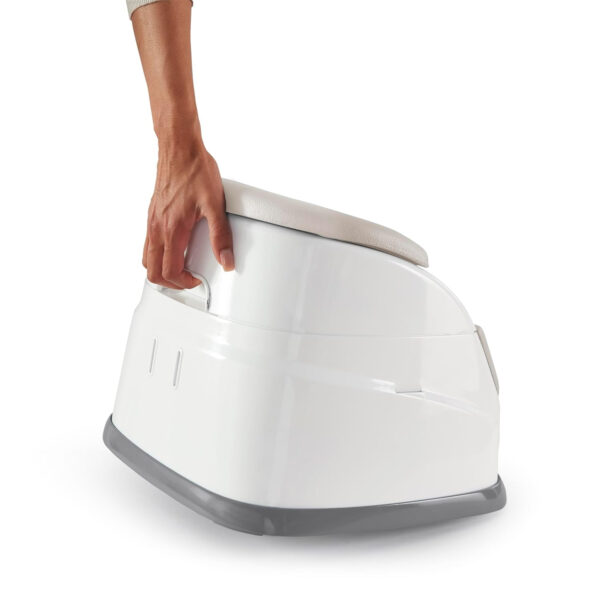 Ingenuity Baby Base 2-in-1 Booster Feeding and Floor Seat with Self-Storing Tray - Peony