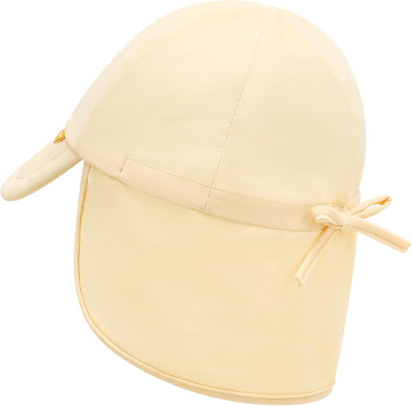 Adjustable Baby Sun Hats with UPF50+ & Neck Flap Protection - Perfect Swim & Play Toddler Hat for Girls & Boys