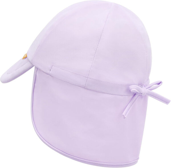 Adjustable Baby Sun Hats with UPF50+ & Neck Flap Protection - Perfect Swim & Play Toddler Hat for Girls & Boys