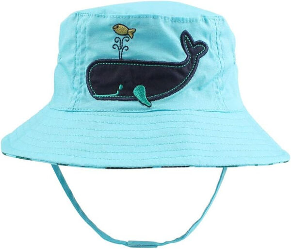 JANGANNSA Dinosaur Baby Boys Sun Hat Cotton Toddler Girls Bucket Hats Summer Sun Protect Cap for Kids