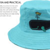 JANGANNSA Dinosaur Baby Boys Sun Hat Cotton Toddler Girls Bucket Hats Summer Sun Protect Cap for Kids