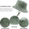 JANGANNSA Dinosaur Baby Boys Sun Hat Cotton Toddler Girls Bucket Hats Summer Sun Protect Cap for Kids