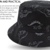 JANGANNSA Dinosaur Baby Boys Sun Hat Cotton Toddler Girls Bucket Hats Summer Sun Protect Cap for Kids