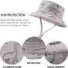 JANGANNSA Dinosaur Baby Boys Sun Hat Cotton Toddler Girls Bucket Hats Summer Sun Protect Cap for Kids