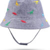 JANGANNSA Dinosaur Baby Boys Sun Hat Cotton Toddler Girls Bucket Hats Summer Sun Protect Cap for Kids