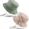 JANGANNSA Dinosaur Baby Boys Sun Hat Cotton Toddler Girls Bucket Hats Summer Sun Protect Cap for Kids