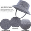 JANGANNSA Dinosaur Baby Boys Sun Hat Cotton Toddler Girls Bucket Hats Summer Sun Protect Cap for Kids